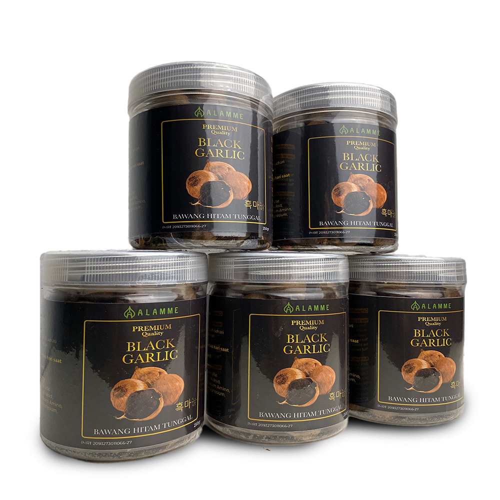 

Black Garlic Bawang Hitam Tunggal Premium 250 Gram