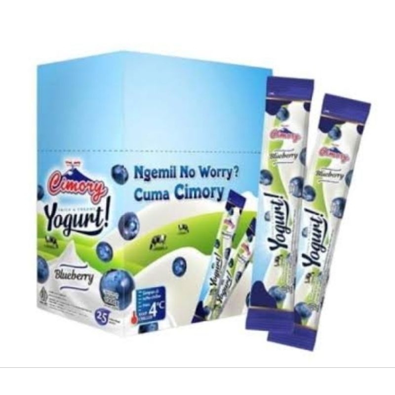 

(KHUSUS OJOL) CIMORY YOGURT STICK 40GR BLUBERRY BOX (25PCS/BOX)