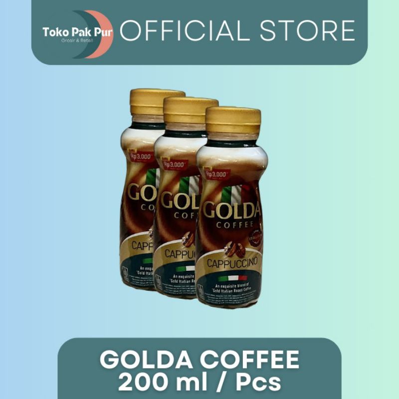 

Golda Coffee Cappuccino Kemasan Ekonomis 200ml