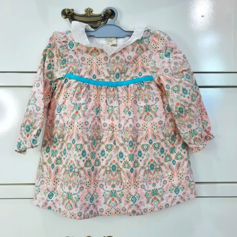 1-2 Tahun Ettoi Midi Dress Anak Vintage