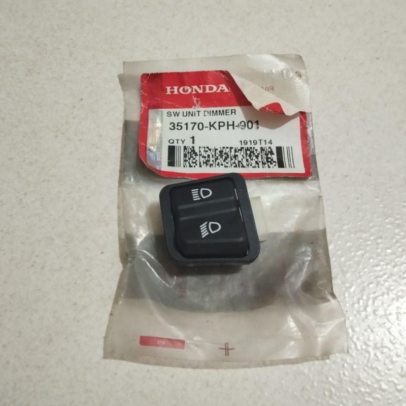 Saklar saklar holder Lampu Jauh Dekat Dimmer Honda Karisma Supra X125 x 125 ahm ori original