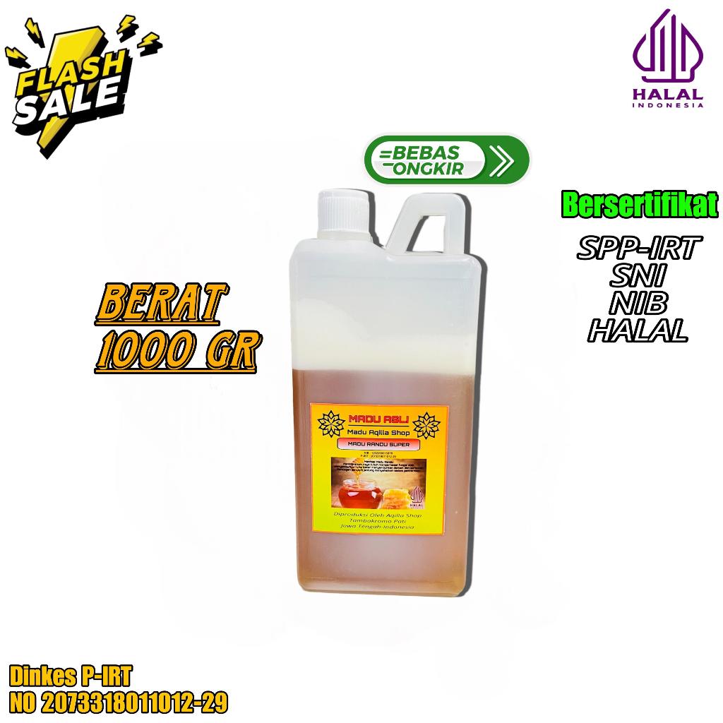 

Madu Bunga Randu Natural 1 KG Asli - Madu Murni Grade A