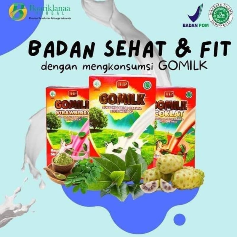 

Susu Kambing Etawa Plus Herbal GOMILK
