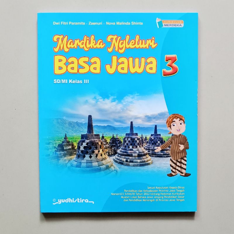 Buku Mardika Ngleluri Basa Jawa Kelas 3 SD Kurikulum Merdeka Penerbit Yudhistira