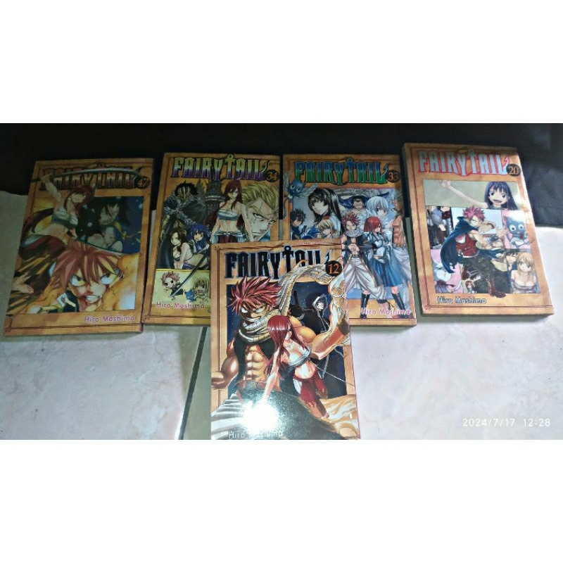 [Kolpri Preloved] Komik Fairy Tail Cabutan/Take Set