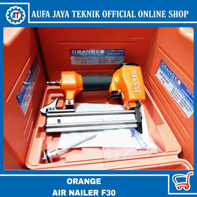 orange mesin paku tembak orange F30, air nailer f30 / alat paku tembak lurus