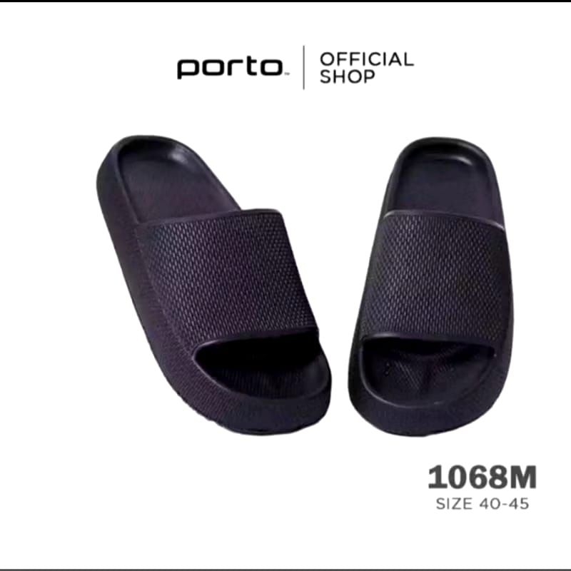Sandal Pria Porto 1068M Awet Ringan Tidak Licin