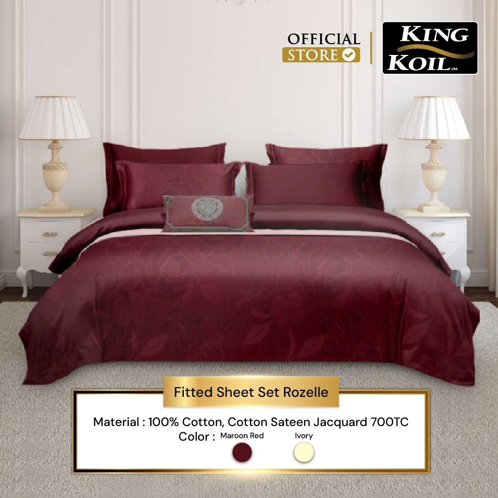 King Koil Sprei / Fitted Sheet Set Rozelle