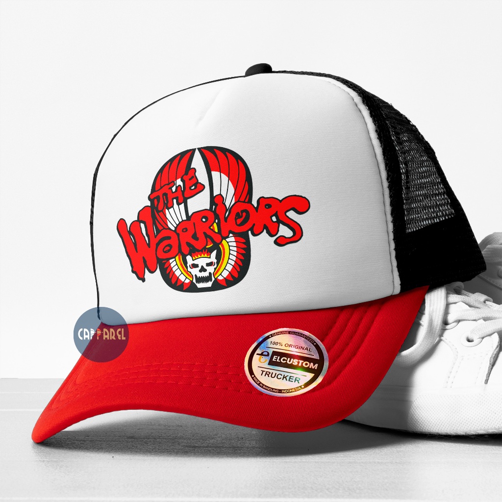 Topi THE WARRIORS /Topi Games Anime Kartun /Topi Trucker Jaring Snapback /Topi Skena Trucker Hat /To
