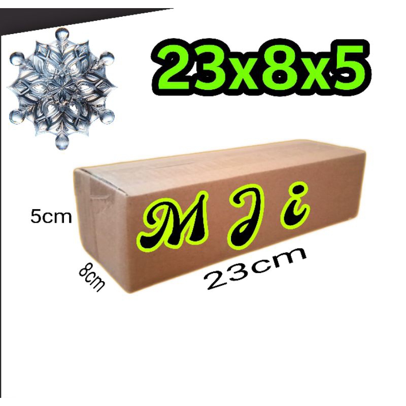 

kardus polos UK 23x8x5 kardus kecil kardus besar