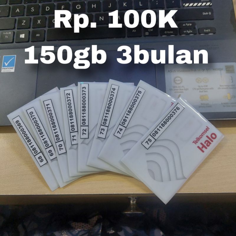 KARTU PERDANA PAKETAN 3BLN 150GB TELKOMSEL