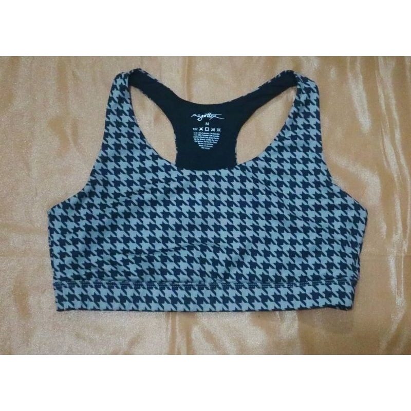 Sport bra gottex motif monogram