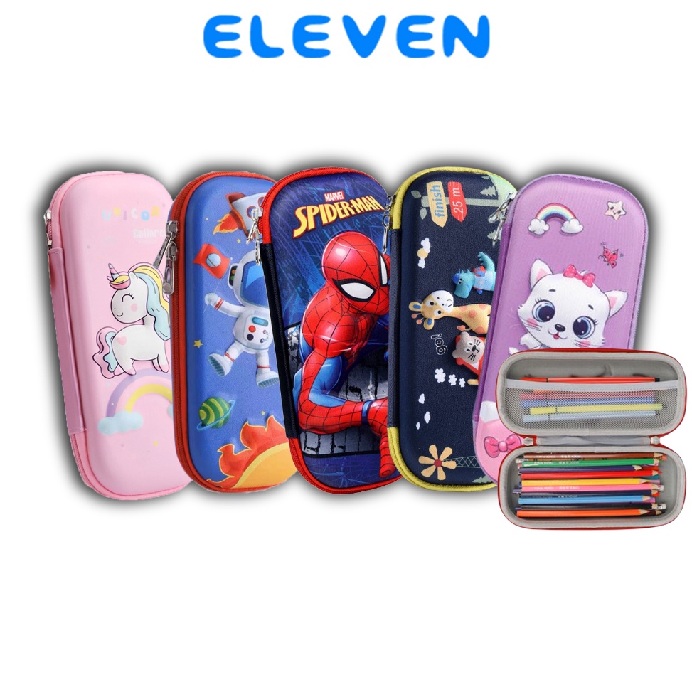 

Cuci Gudang ELEVEN 3D Tempat Pensil Anak Kartun StationeryTempat PensilKotak Pensil Gambar 3D Anak SekolahEL37