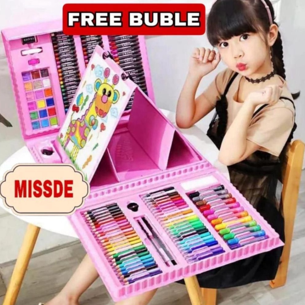 

Clearance sale Art Full Set Crayon 28 pcs Krayon Alat Lukis Anak Pensil Warna Cat Air Perlengkapan Mewarnai Set 15 pcs Set Melukis Crayons Lengkap Alat Melukis Lengkap Krayon Mewarnai Anak