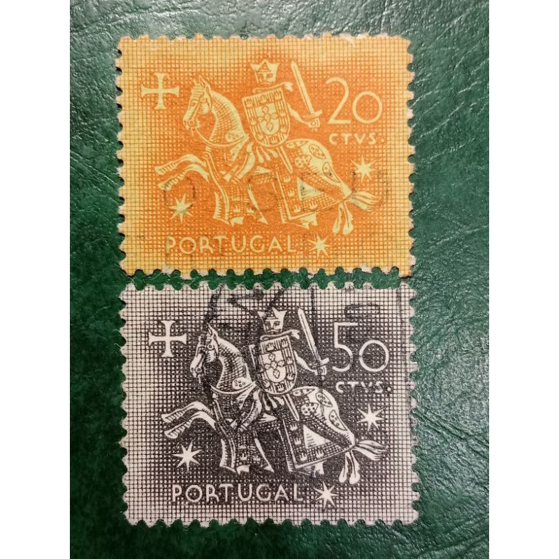 

Prangko Portugal 2 Pcs Tahun 1953 USED