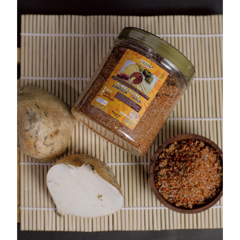 

RK60 Bumbu Rujak Bangkok 350Gram BUMBU TABUR Sambal Jambu Kristal Rujak Buah - Rmh001
