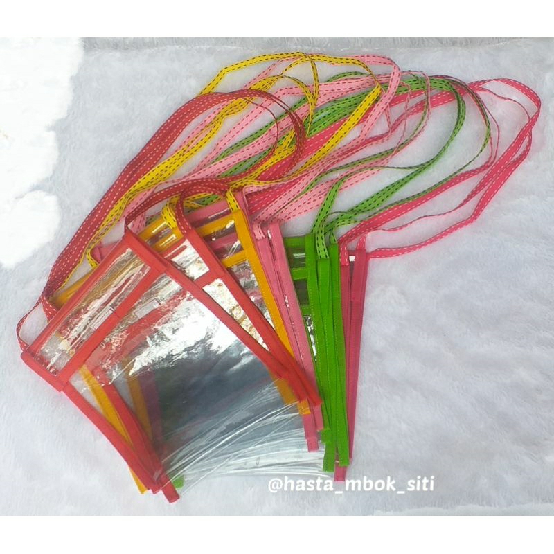 

tempat tabungan + tali ukr 18x13cm