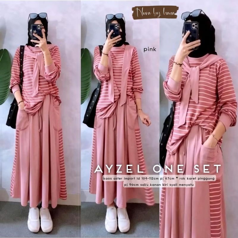 AYZEL ONE SET by NURA HANA