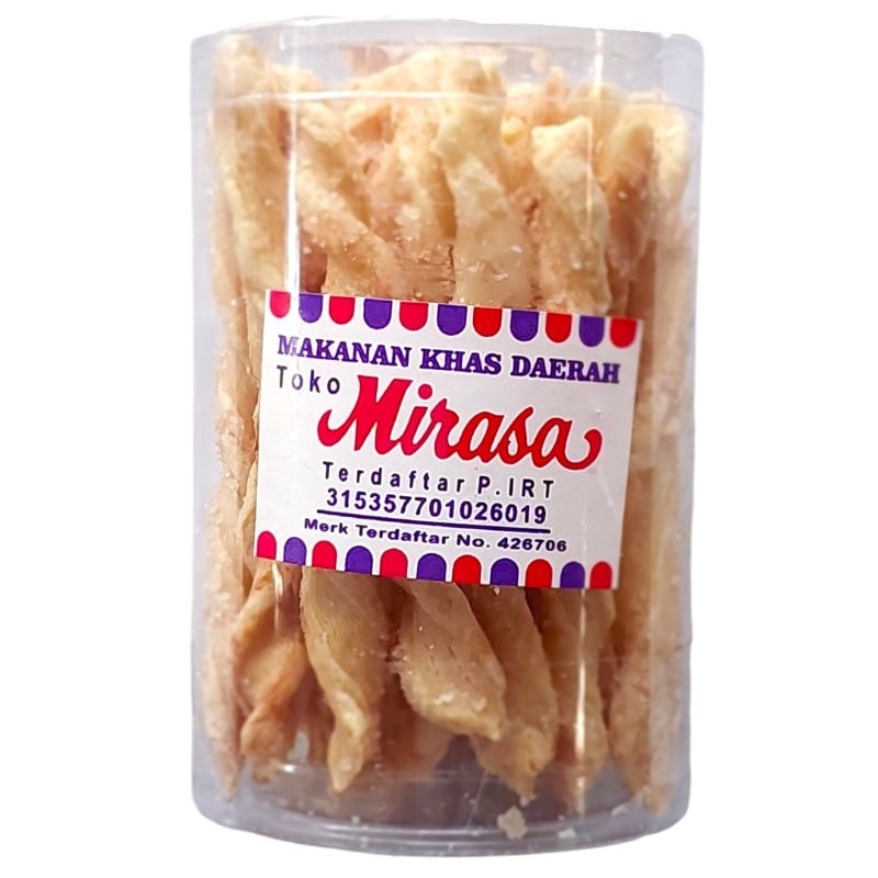 

Kue Pastry Kering Honey Stick Mirasa Madiun Original 160gr