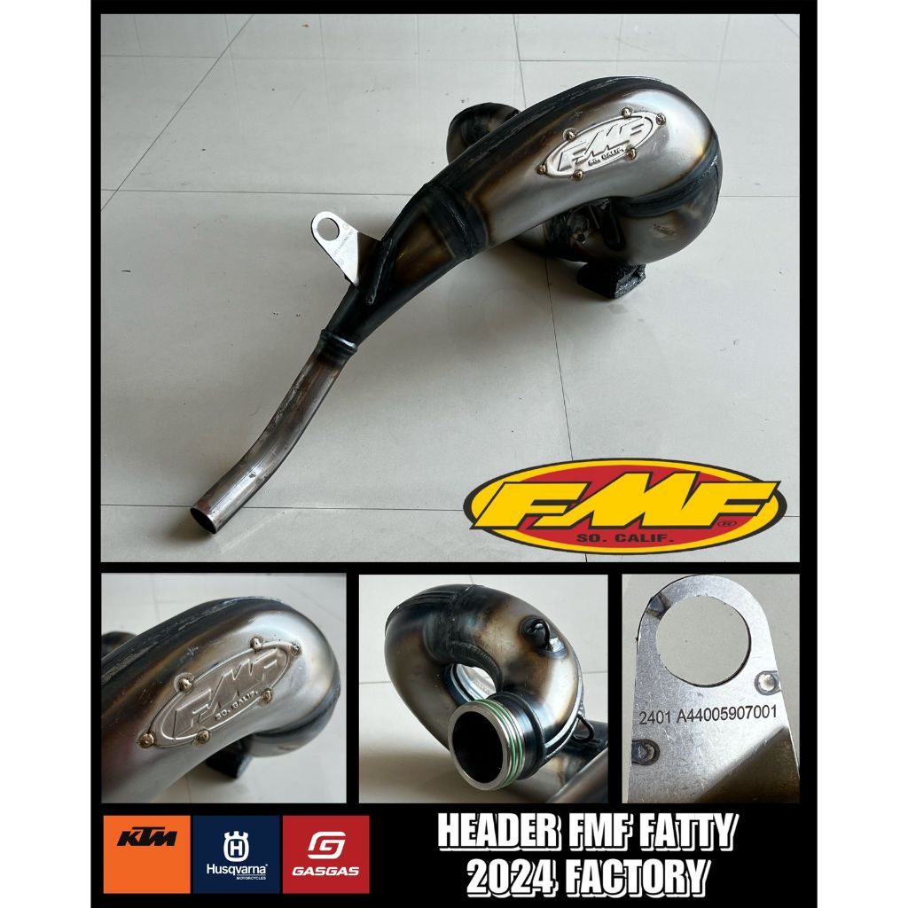 KNALPOT HEADER FMF FACTORY FATTY KTM DAN HUSQVARNA 2024