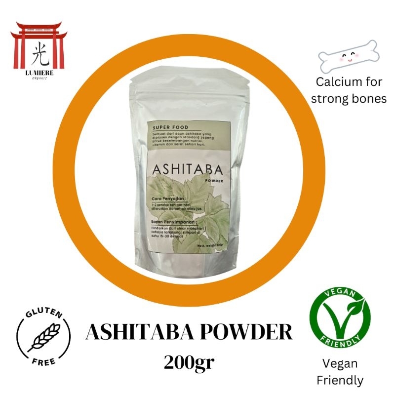 

Pure Ashitaba Powder 200gr (Bubuk Ashitaba Murni), Cocok untuk Hipertensi dan Diabetes