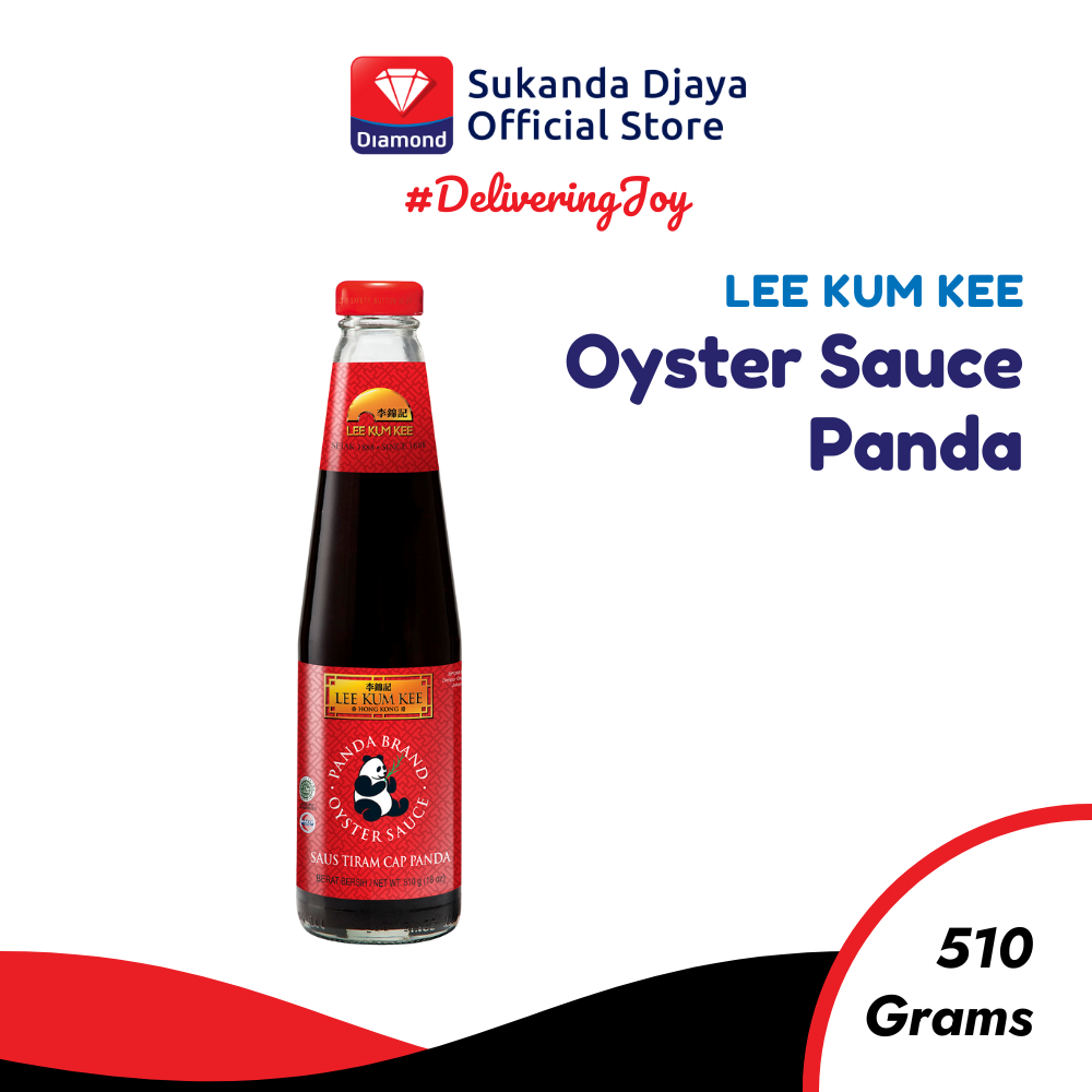 

Lee Kum Kee Oyster Sauce Panda 510 Gr/Lee Kum Kee Saus Tiram cap Panda