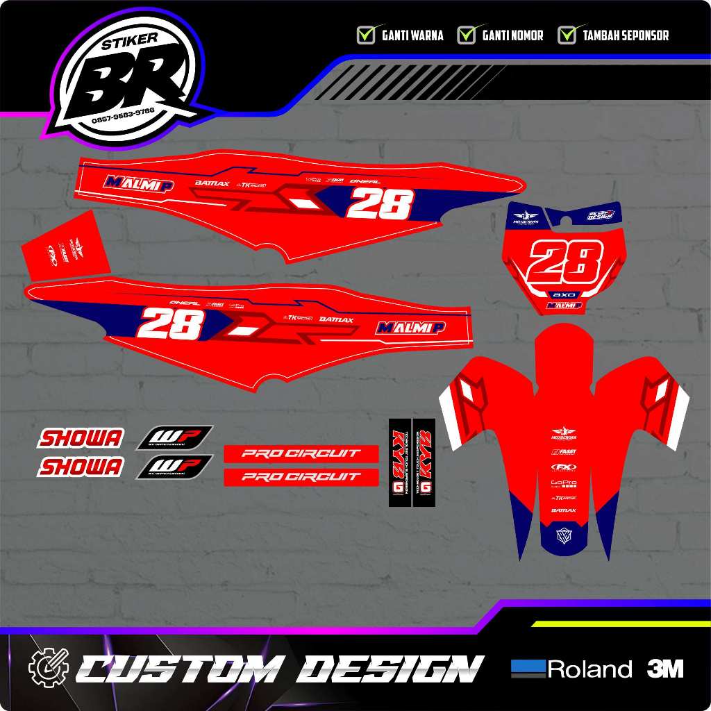 DECAL RBT JUPITER Z FREE CUSTOME DESAIN