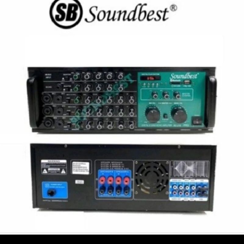 Amplifier soundbest RC 218 PRO original bluetooth