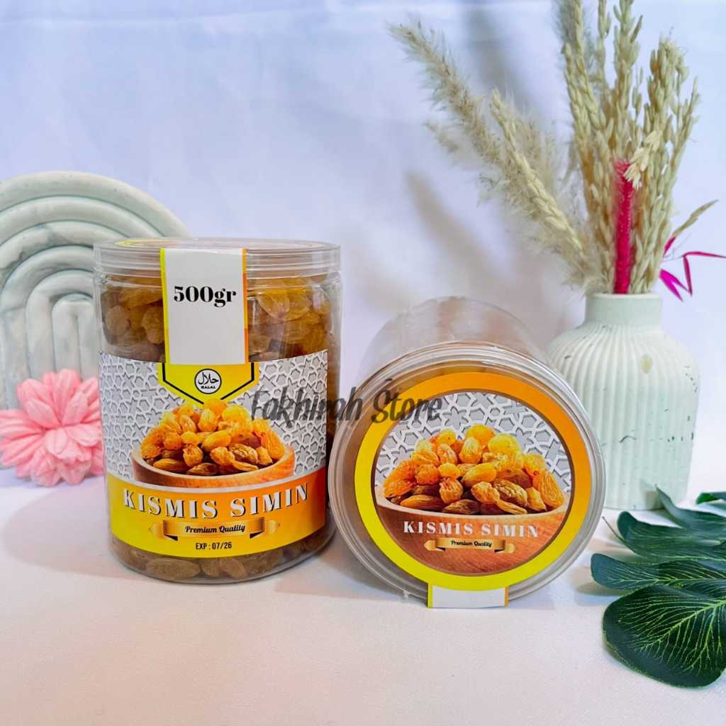 

Kismis Simin Original Kismis Simin 500gr PREMIUM Kismis Manis KEMASAN TOPLES 500gr