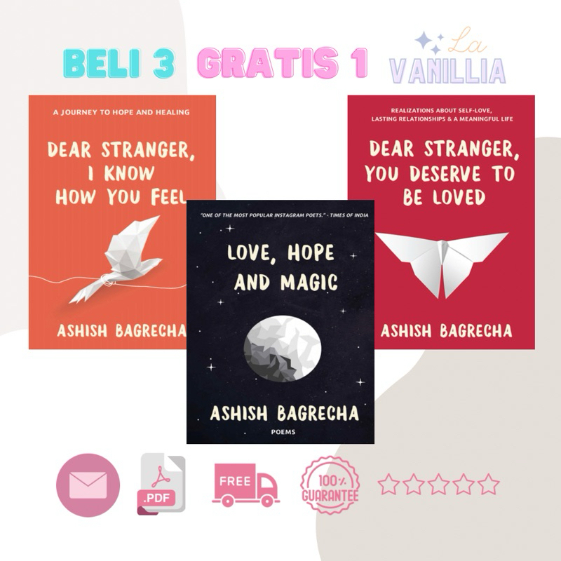 

Dear Stranger I Know How You Feel Love Hope and Magic You Deserve to be Loved by Ashish Bagrecha
