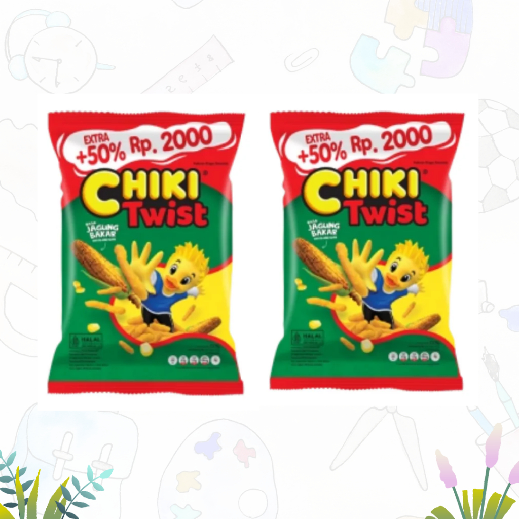 

Chiki Twist Jagung Bakar 10x22gr (renteng)