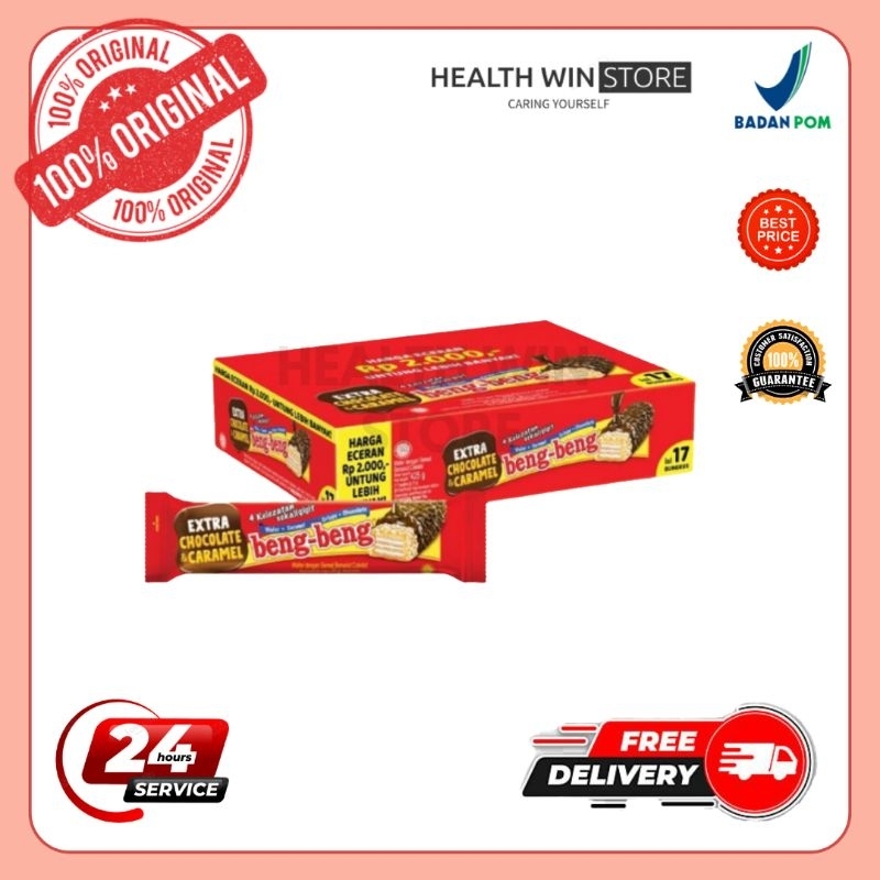 

★HEALTHWIN★ BENG BENG COKLAT (1 PACK ISI 17 PCS) 25GR