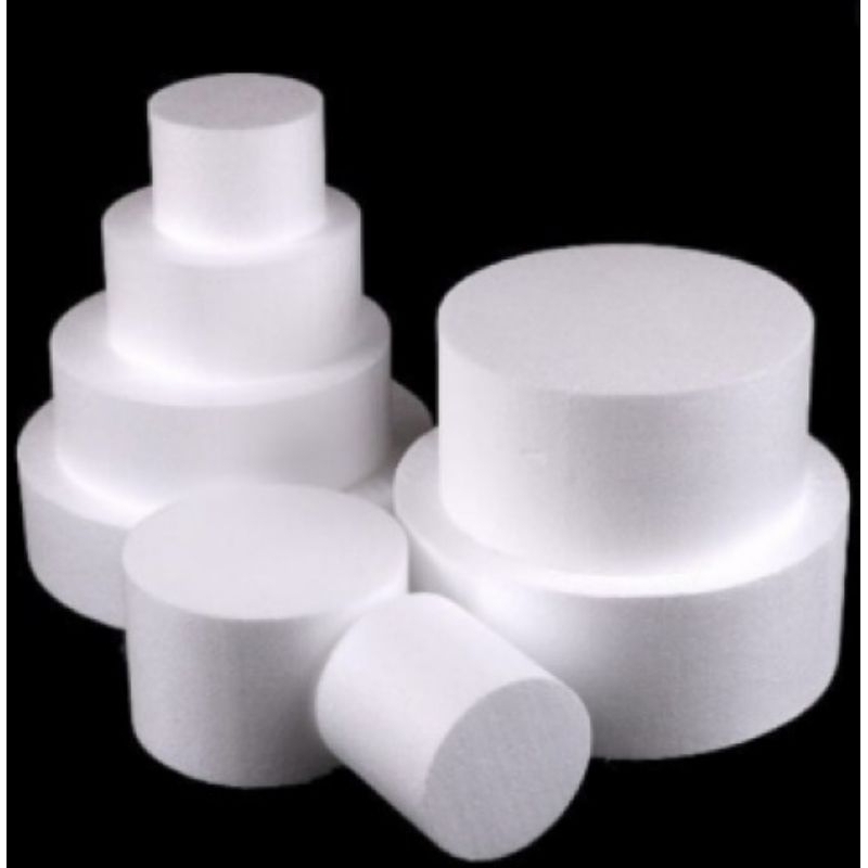 Dummy Bulat/Gabus Styrofoam/Cake styrofoam