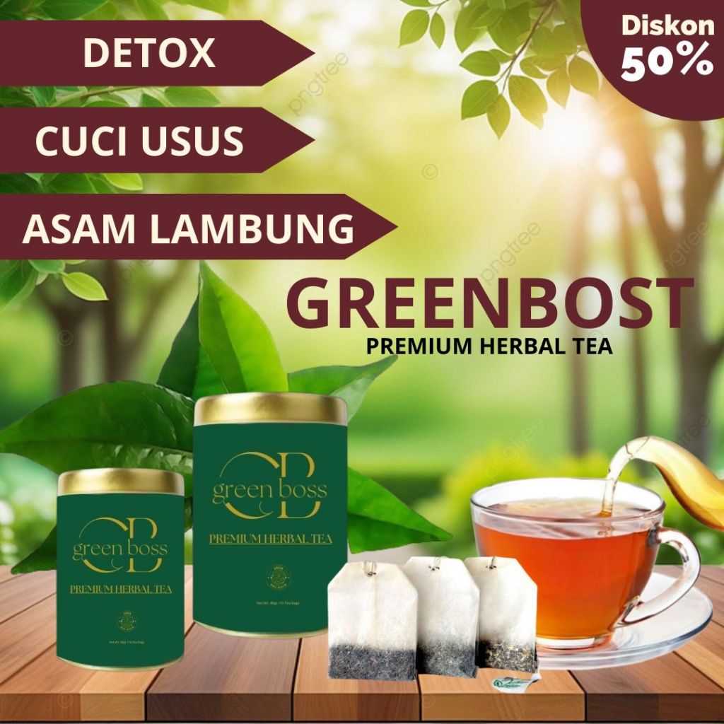 

GREENBOSS TEH Stamina Vitalitas Pria Wanita Dewasa Kuat Tahan Lama Siap Tempur