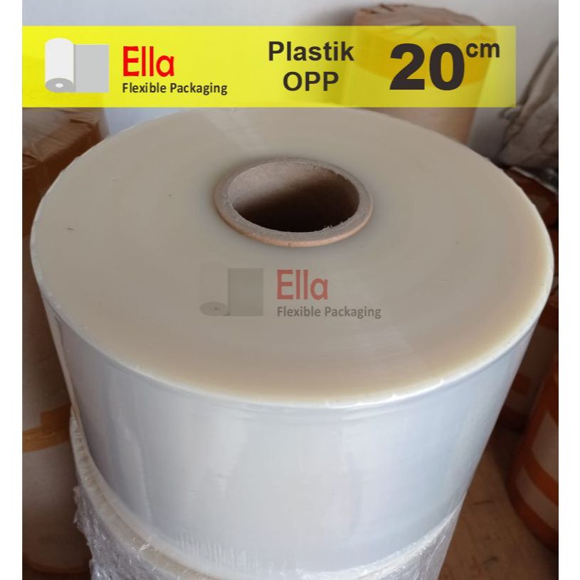 

Plastik OPP 50mic I 20x1000meter I Plastik Bening
