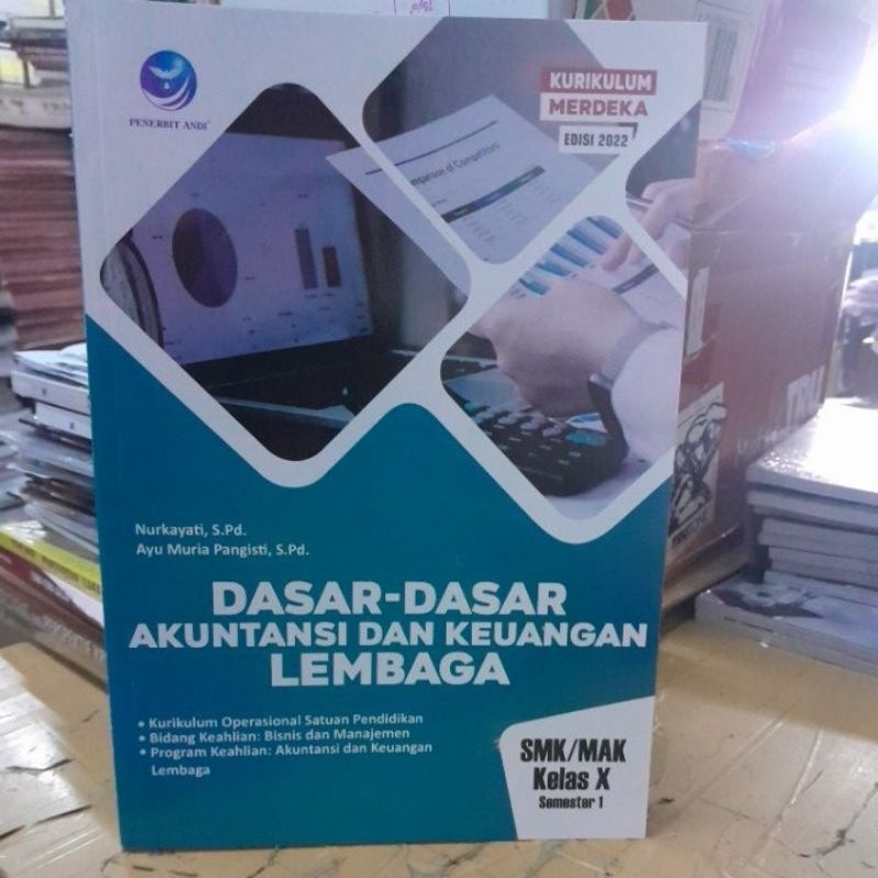 Dasar Dasar Akuntansi Dan keuangan Lembaga SMK/ MAK Kelas X Semester 1 Kurikulum Merdeka