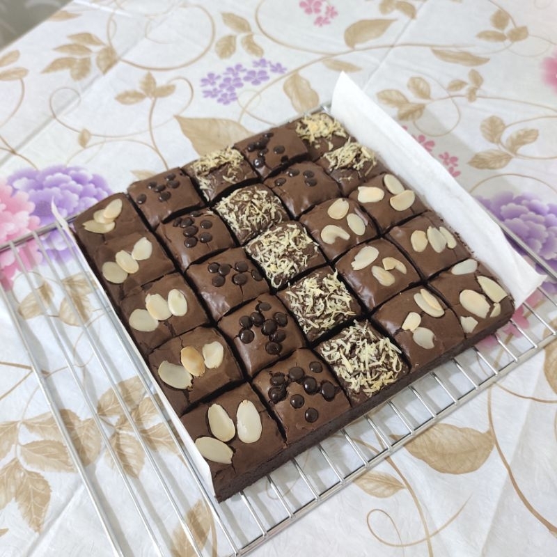 

Fudgy brownies