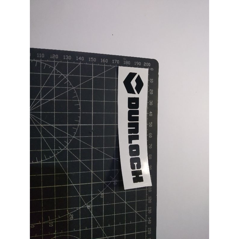 

cutting stiker dunlock