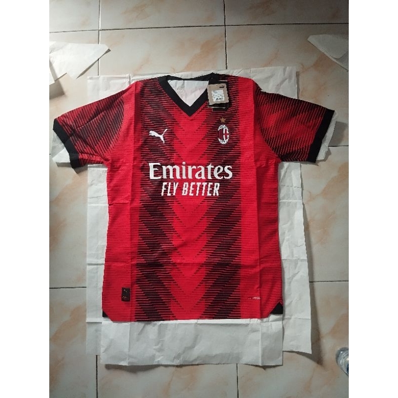 jersey original ac milan home 2023 AUTHENTIC