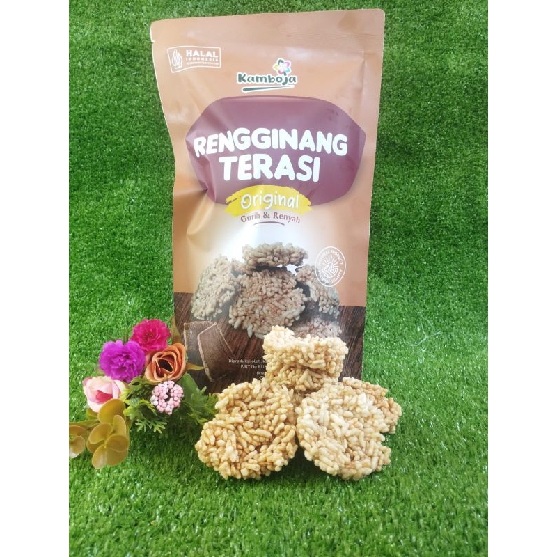 

Kamboja Snack Rengginang Terasi 90 Gram