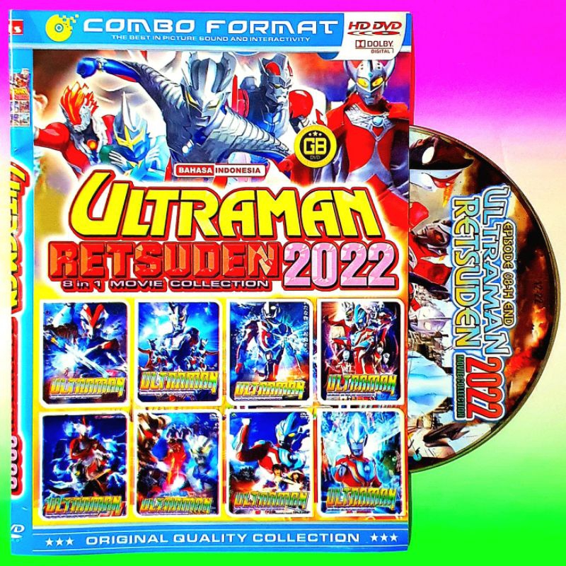 BEST QUALITY Promo Kaset Dvd Film Anak Kartun Collection Ultraman TERLARIS DTS ENTERTAINMENT