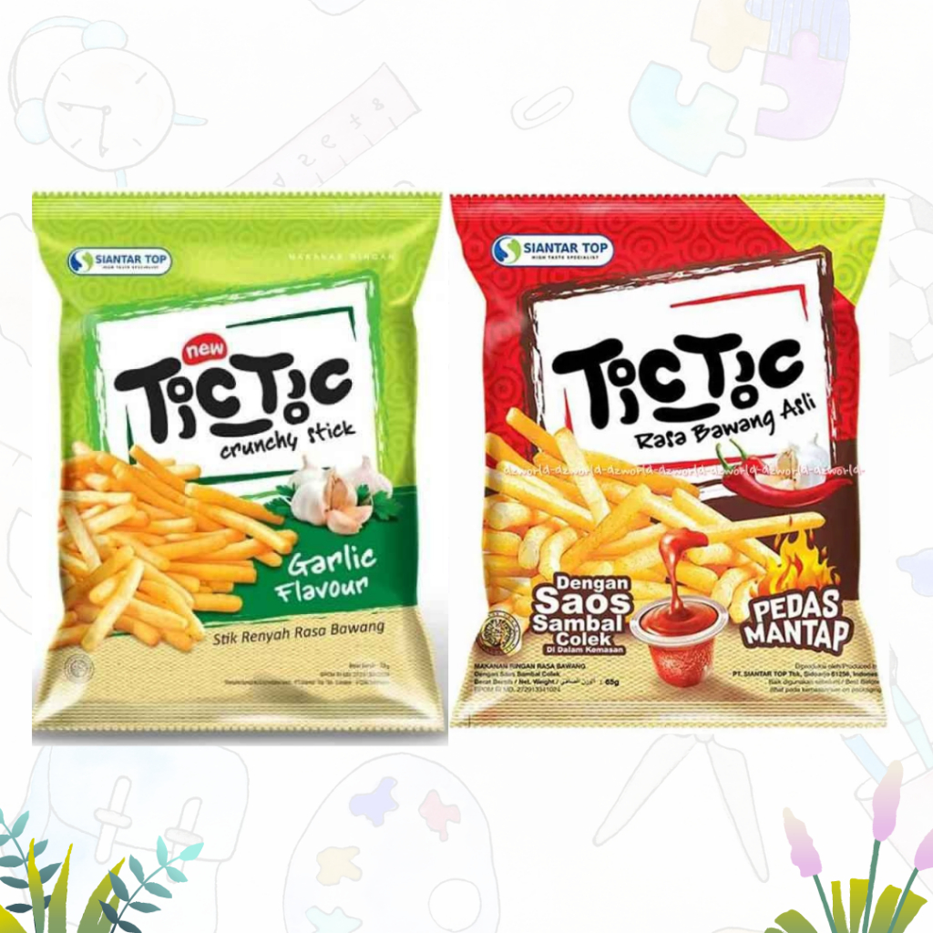 

Snack Tic Tic Stick Bawang 70gr (pcs)