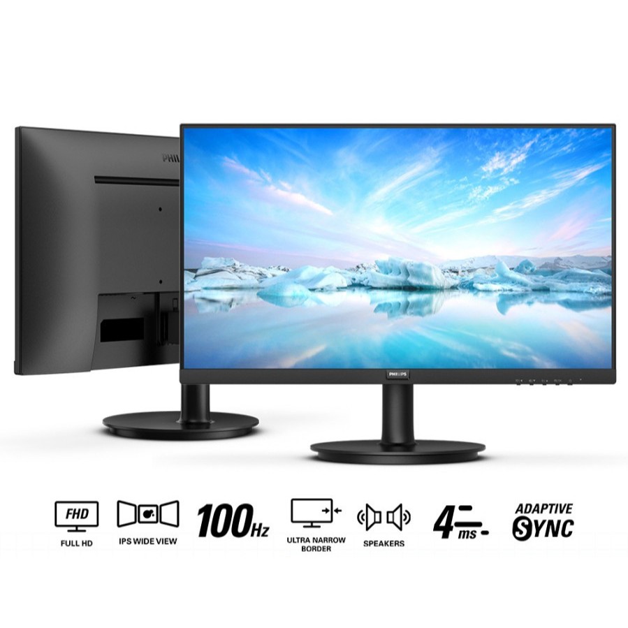 Monitor LED Philips 241V8B IPS 100hz - Full HD 24" Inch