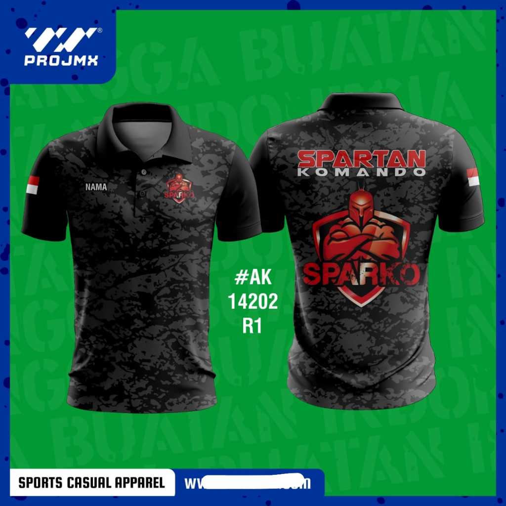 PROJMX - KAOS JERSEY MILITER SPARKO (BISA CUSTOM)