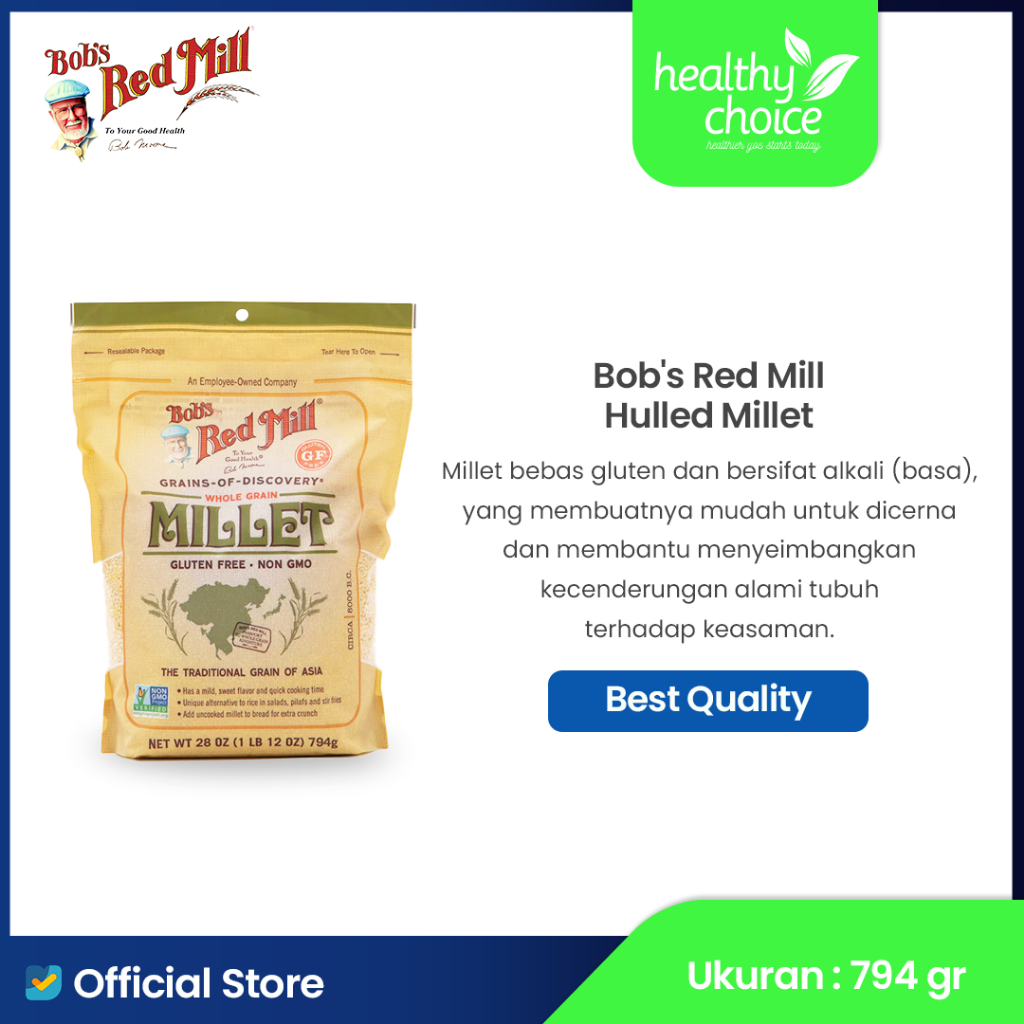 

Bob's Red Mill Hulled Millet 794 gr