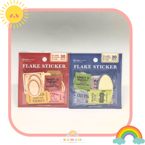 

[ Seria ] Flake Stickers | Flake Seal | Aesthetic Flake Stickers | Flake Stickers Lucu