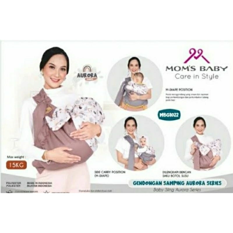 MBG1022 MOMBABY GENDONGAN SAMPING SERI AURORA MURAH