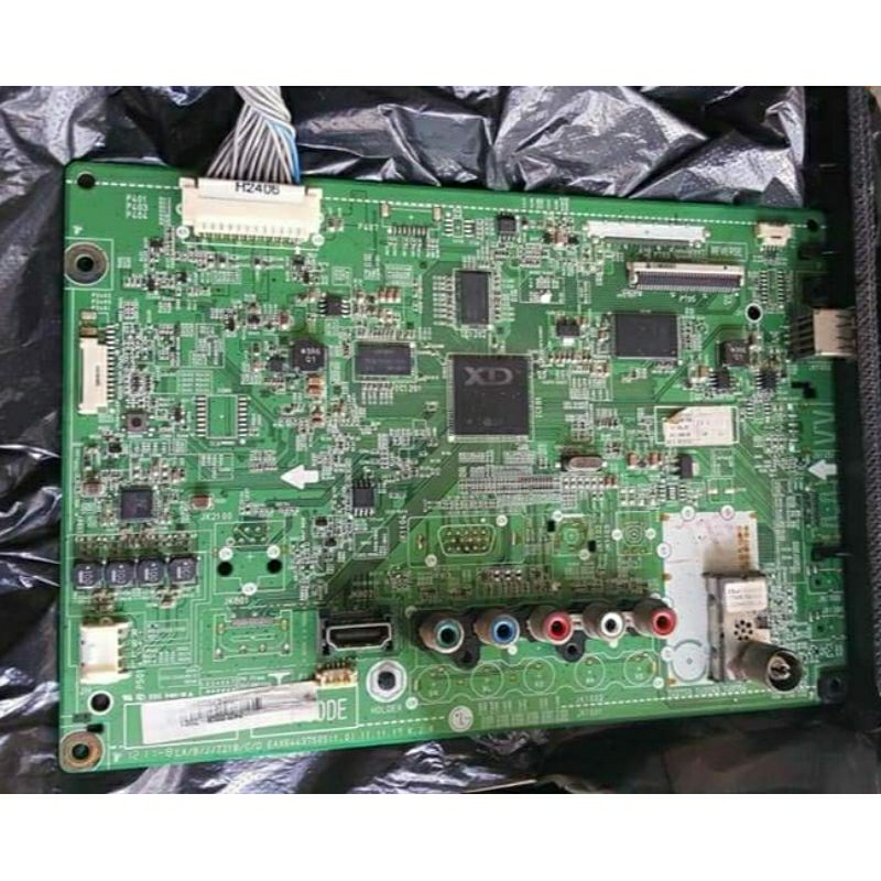 MESIN MB MAINBOARD MAINBOAR MB MAINBOR MODUL - PSU POWER SUPLY REGULATOR SUPPLY SUPLAY TV LG 32LS350