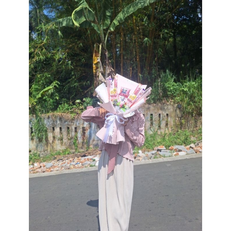 

buket snack buket cewe buket aestetik