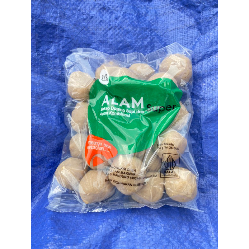 

Baso Alam Super CLB isi 25 bakso urat super